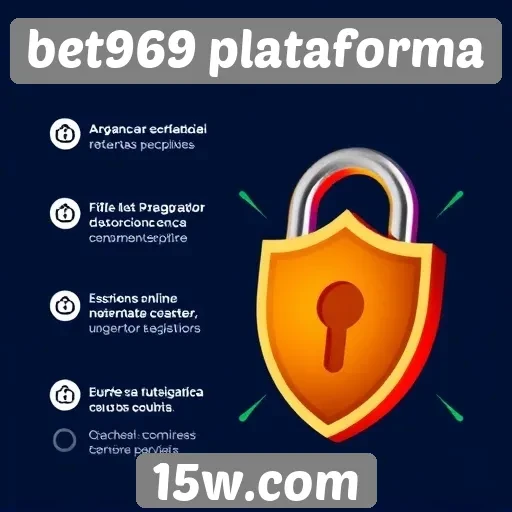Recursos de segurança disponíveis no site bet969